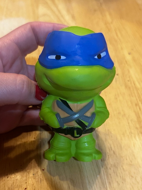 Teenage Mutant Ninja Turtles Other - Green and Blue ninja turtle foam squishy